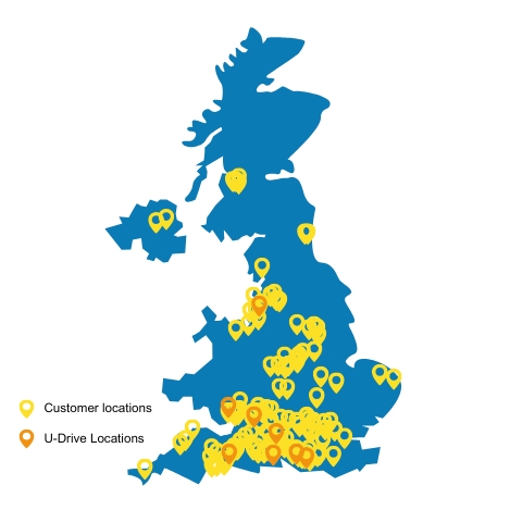 Nationwide Coverage U-Drive branch locations and customer map.jpg